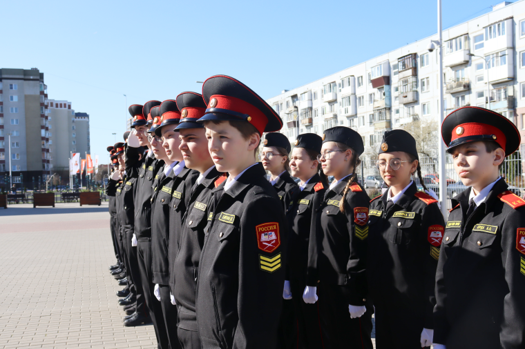 Воспитанники кадетских классов стали кадетами!.
